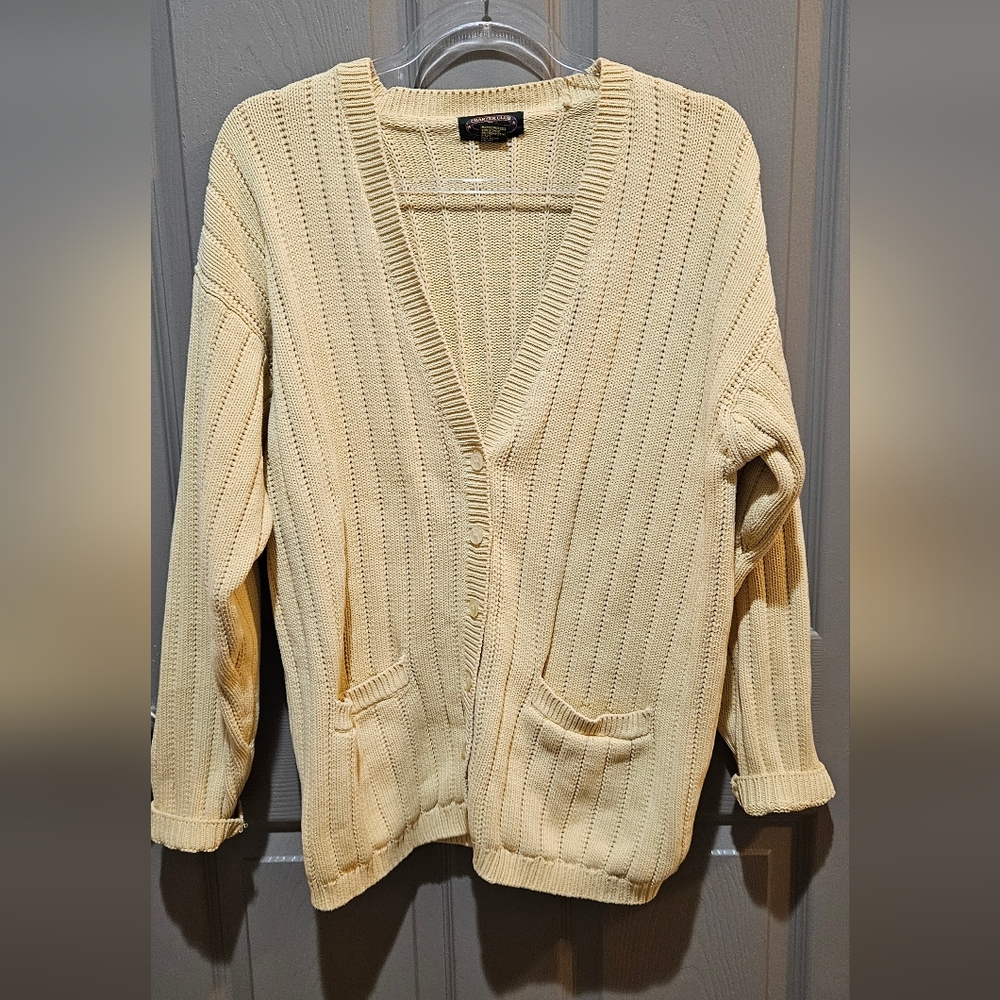 Charter Club Cream Women's Cardigan